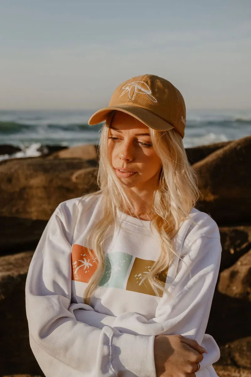 Embroidered Turtle Dad Cap - Image 1