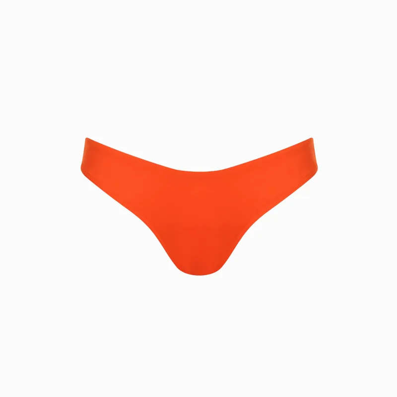 Cheeky Bikini Bottoms | Sunset Red - Image 1