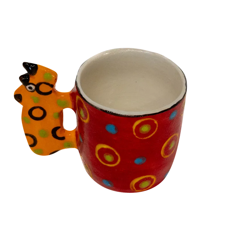 Rhino Handle Mug - Espresso size - Image 1