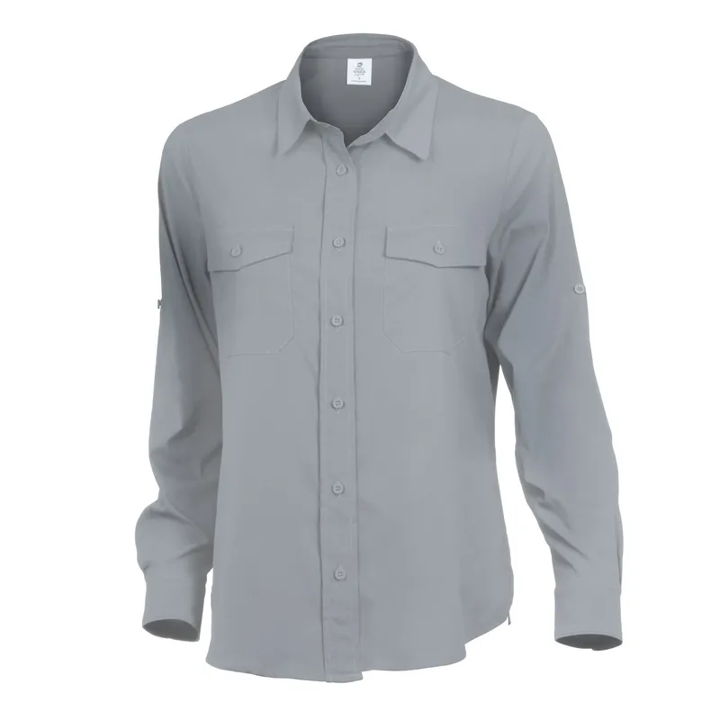 Ladies Ls Trek Shirt - Image 1