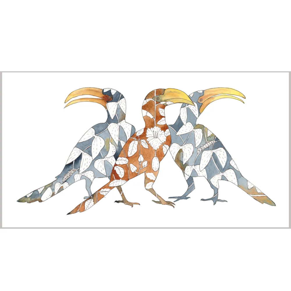 Meeting of the yellow bills