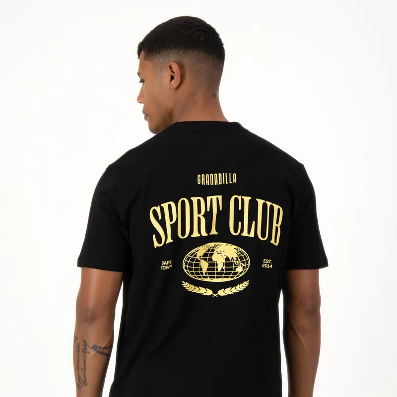 Black Tee | Sports Club - Image 2