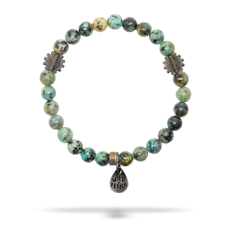 African Turquoise Bracelet - Image 1