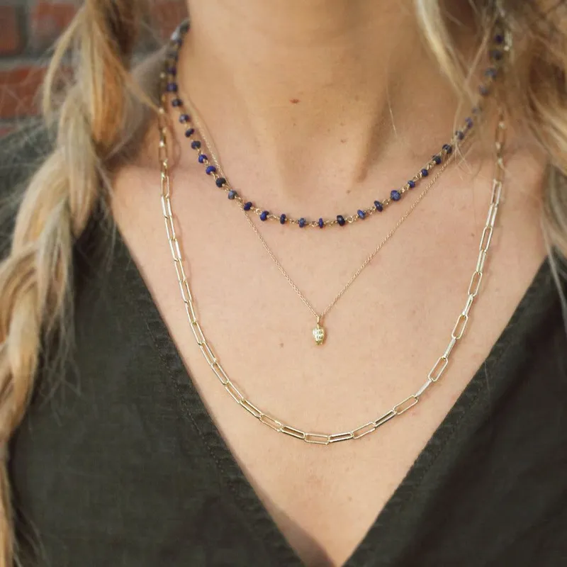 Tiny Beetle Necklace - Image 2