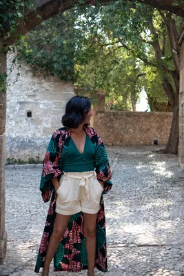 IJONGA African Lifestyle Kimono
