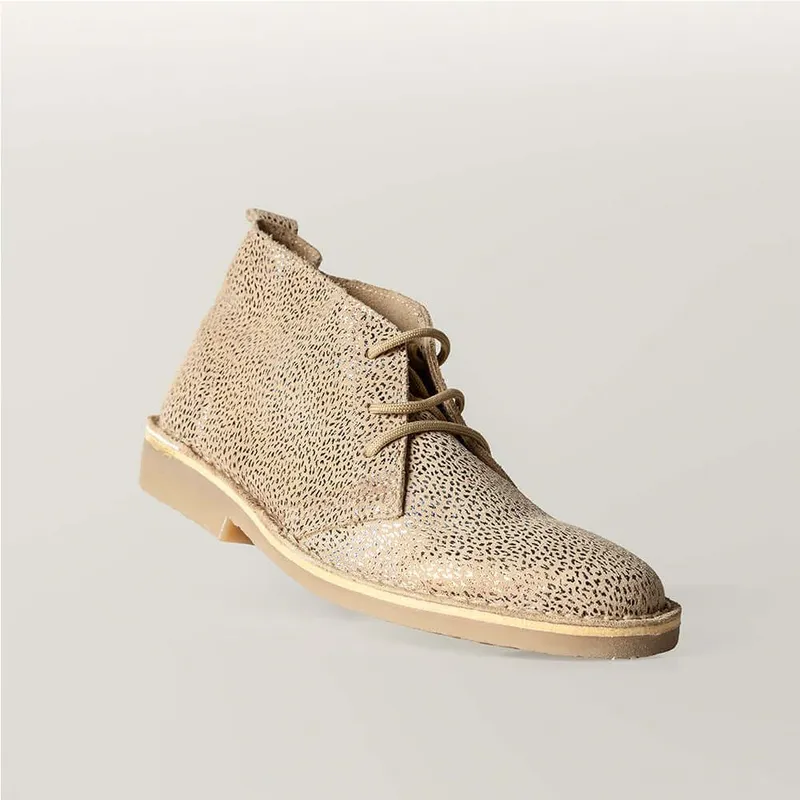 Bubbles Rose Gold Vellie – Handmade Vellies South Africa - Image 2