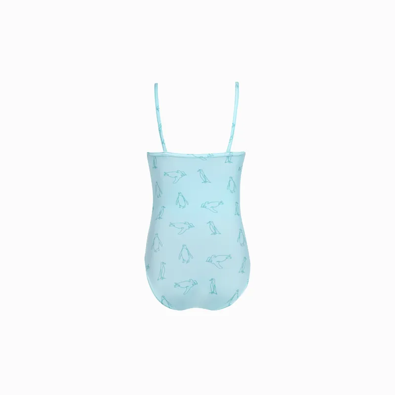 Kids One Piece | Penguins / Blue - Image 2