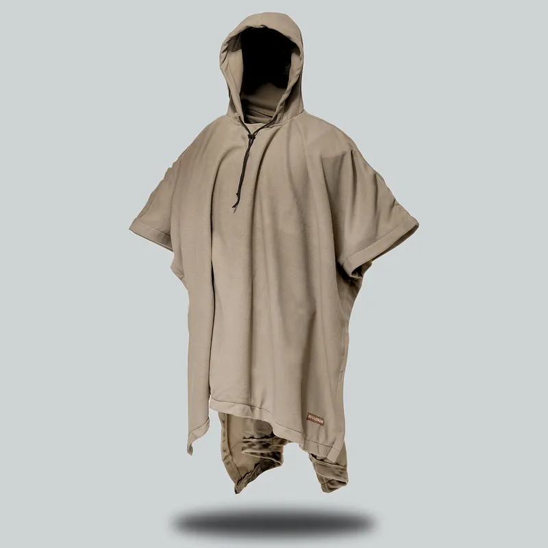 Polar Fleece Poncho - Image 1