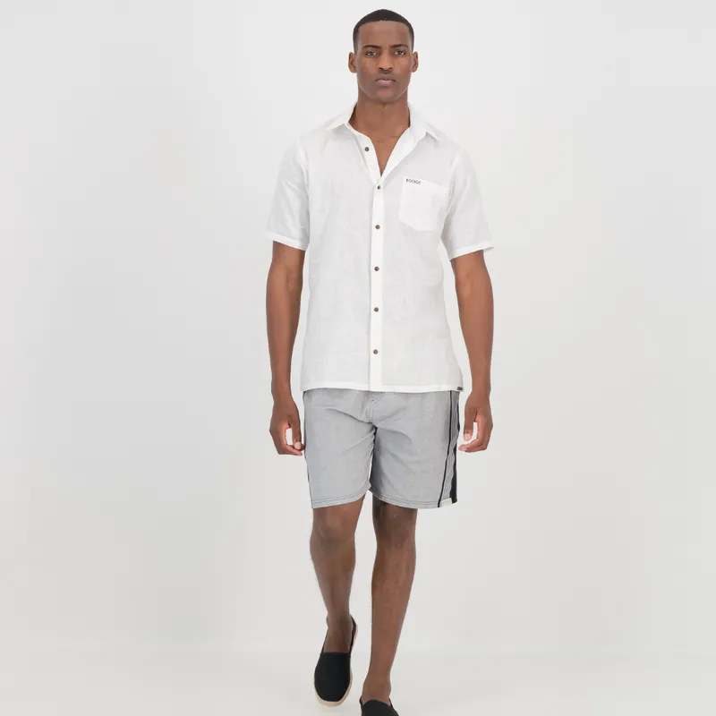 Chief Shorts - Grey & Black - Image 1