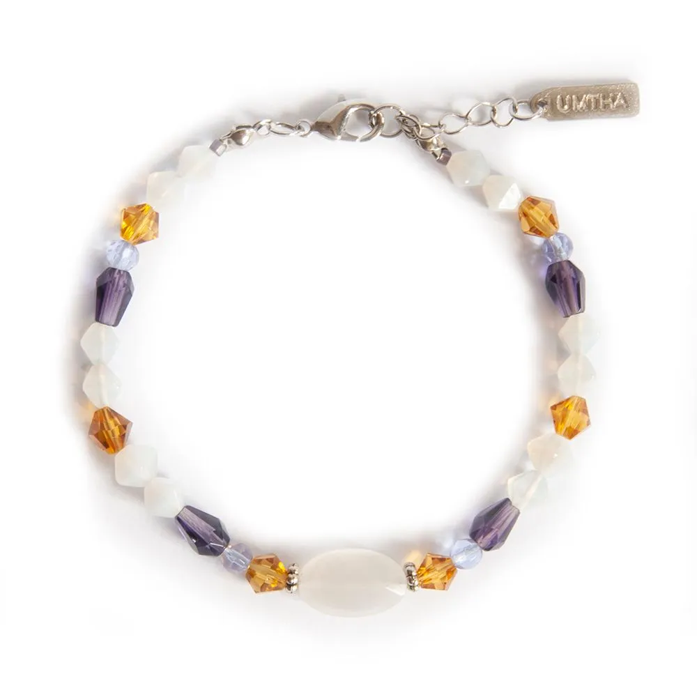 Beautiful bracelet with contrasts of the African Iris - BRIR01