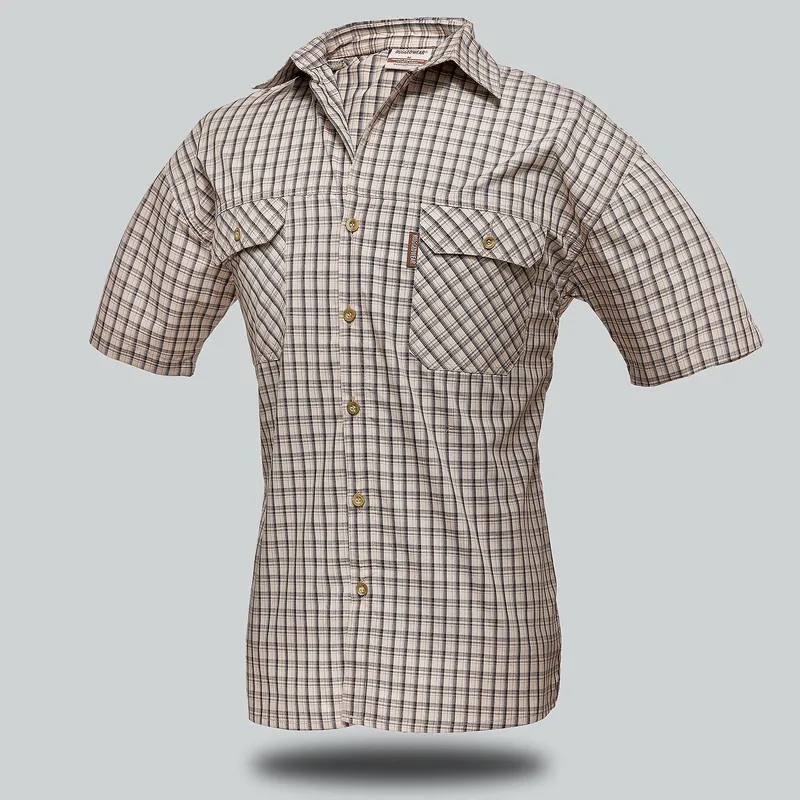 Nile Short Sleeve Check Shirt - Image 1