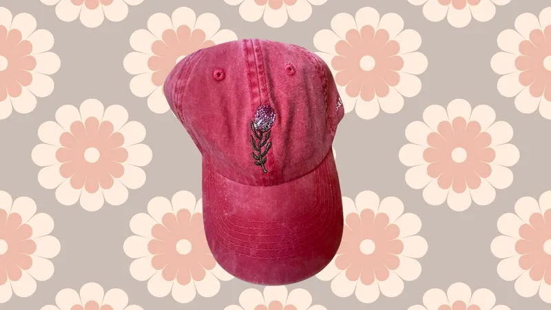 Embroidered Protea Dad Cap - Image 2