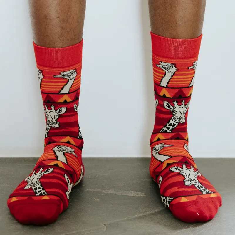Funky Africa Bamboo Socks - Image 3