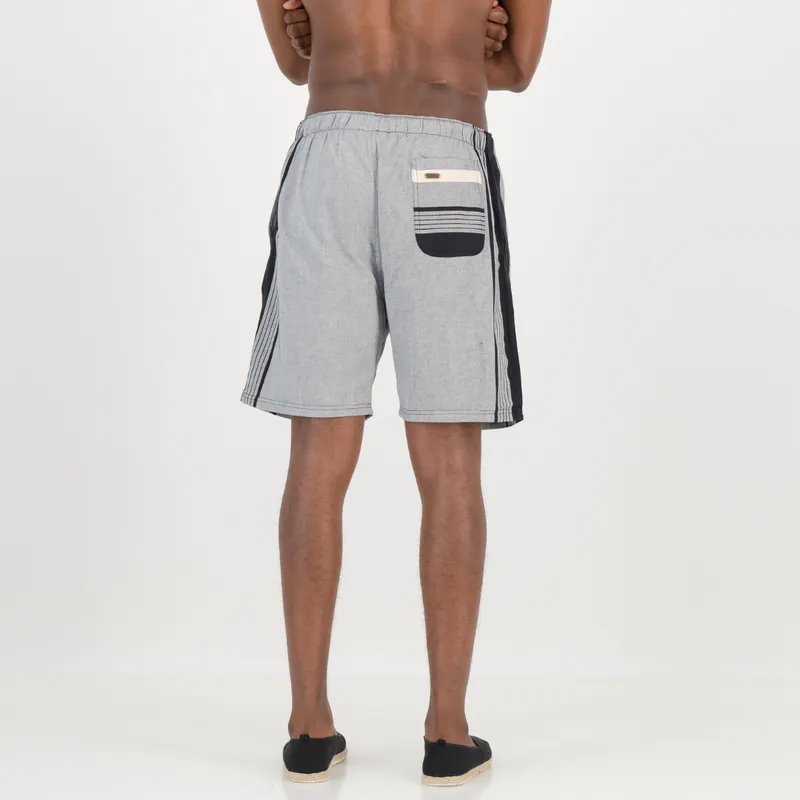 Chief Shorts - Grey & Black - Image 3
