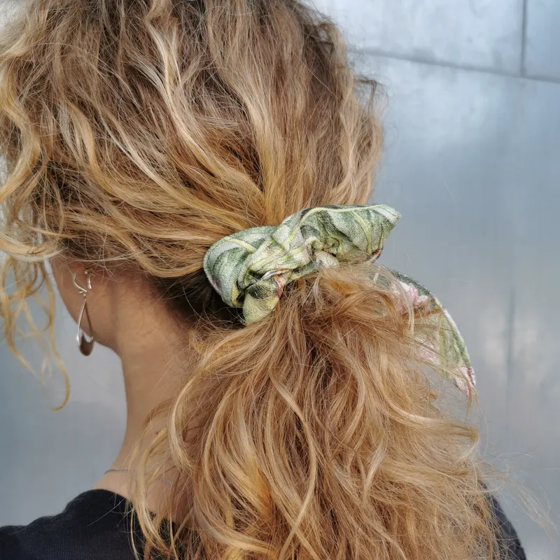 Mountain Orchids Scrunchy - Image 1