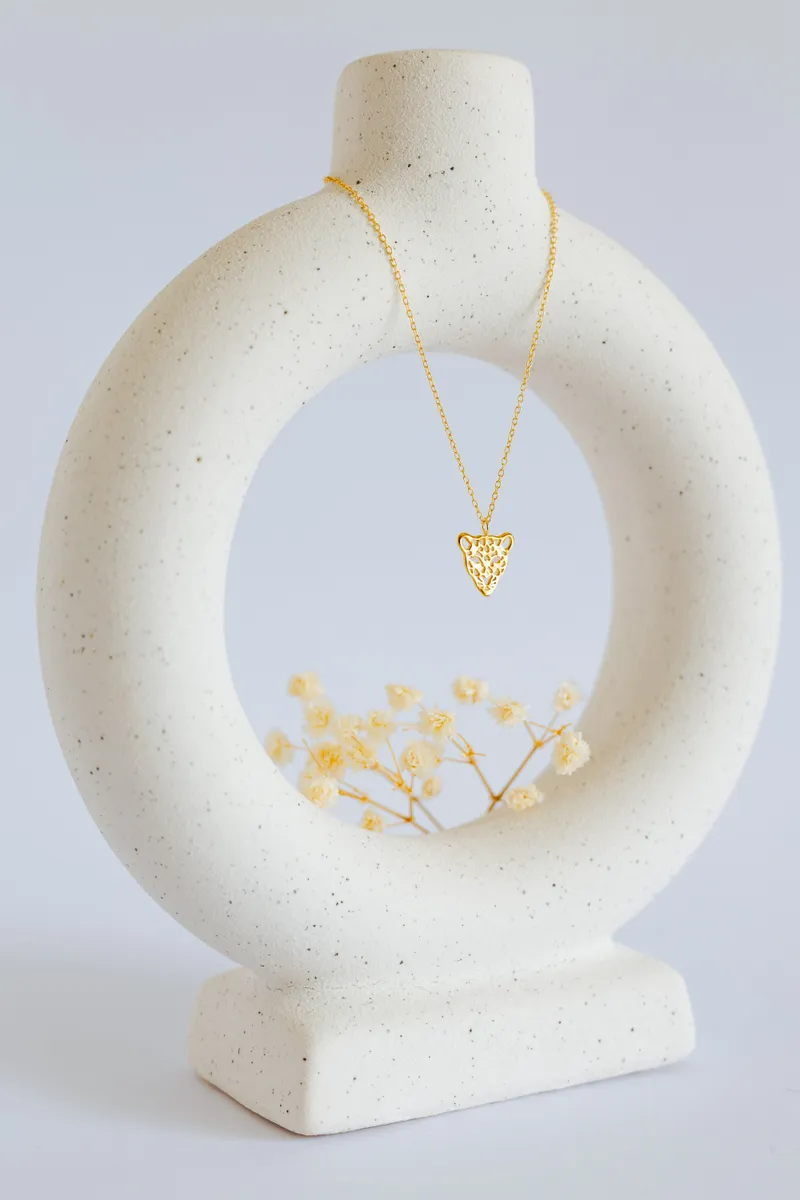 Leopard Face Pendant - Image 2