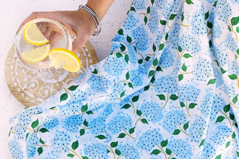 Girls' Dress-Summer-Hydrangea - Image 4