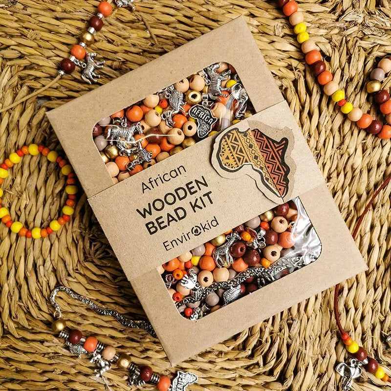 Wooden Bead Kit - African - Image 2