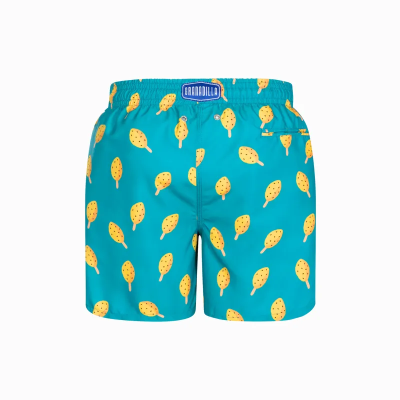 Mid-length Swim Shorts | Lolly / Teal - Image 8