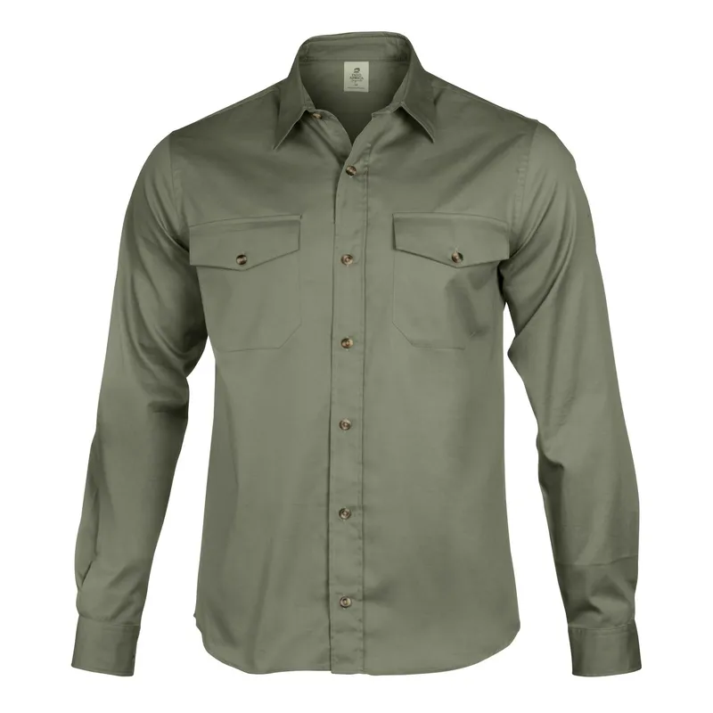 Men's Ls Bush Shirt - Image 1