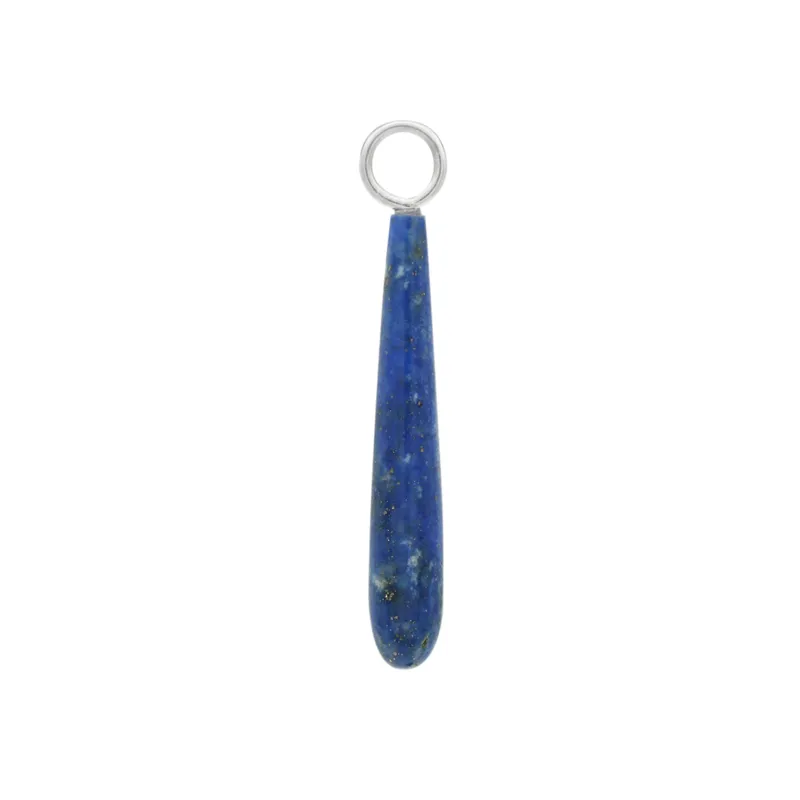 Lazuli Drop Hoop Charm - Image 2
