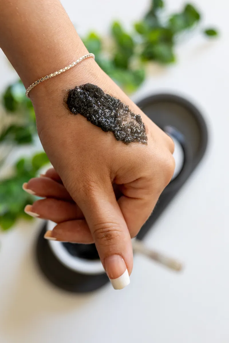 Activated Charcoal Sugar Scrub - Image 2