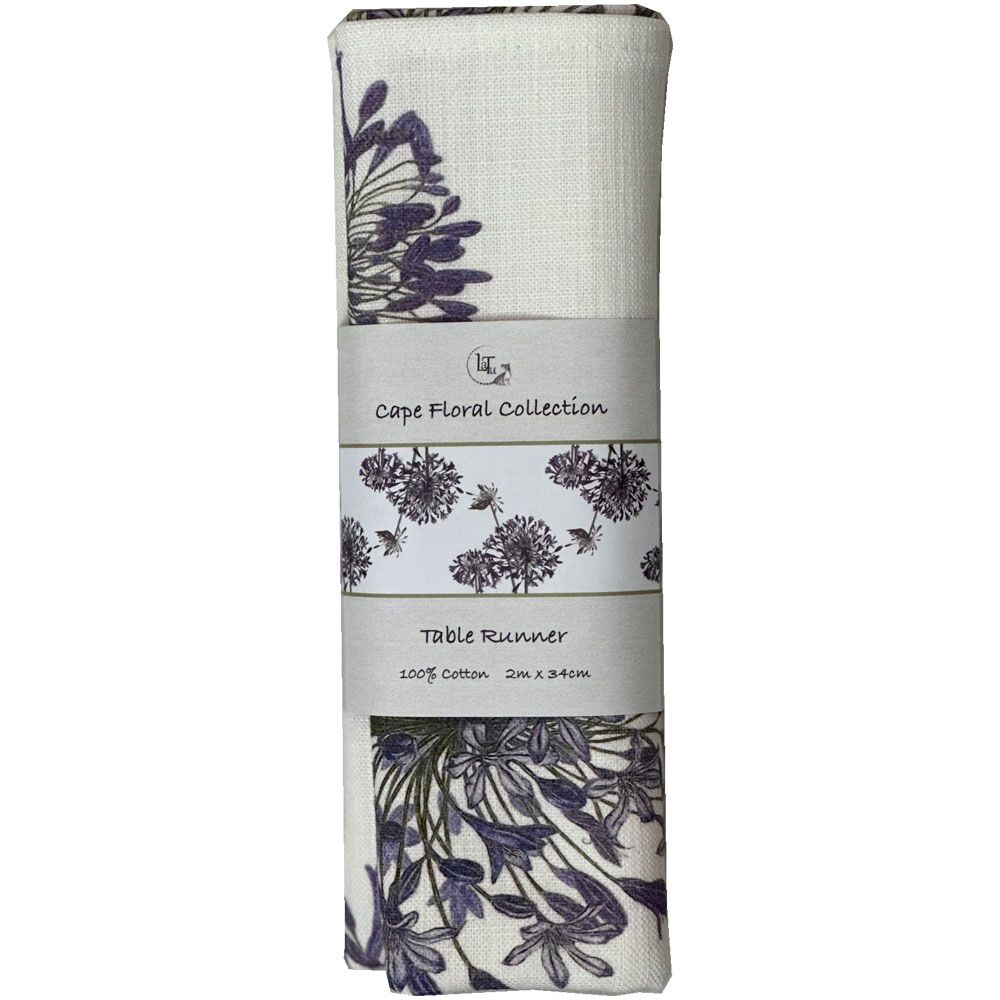 Table Runner - Agapanthus