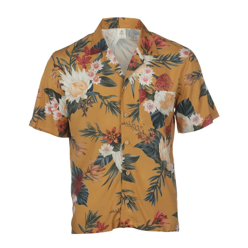 Men's Ss Safari Flora Shirt - Image 1