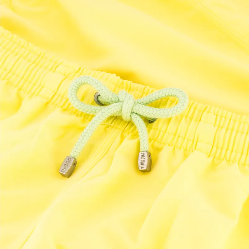 Mid-length Swim Shorts | Plain / Sunshine - Image 2