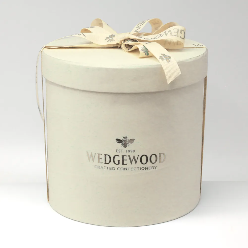 Macadamia Cream Medium Hat Box