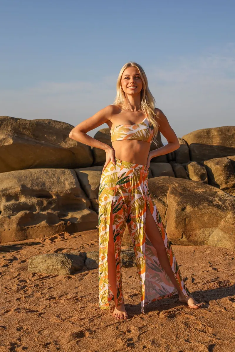 Juicy Tropics Flaired Summer Pants - Image 2