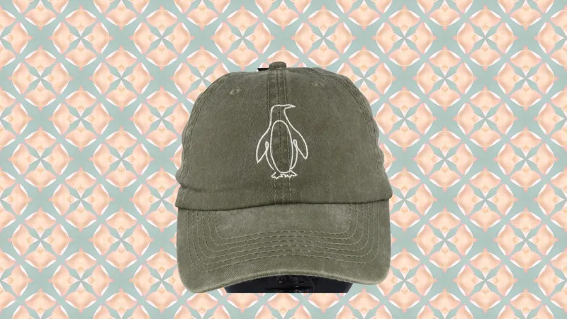 Embroidered Penguin Dad Cap - Image 1