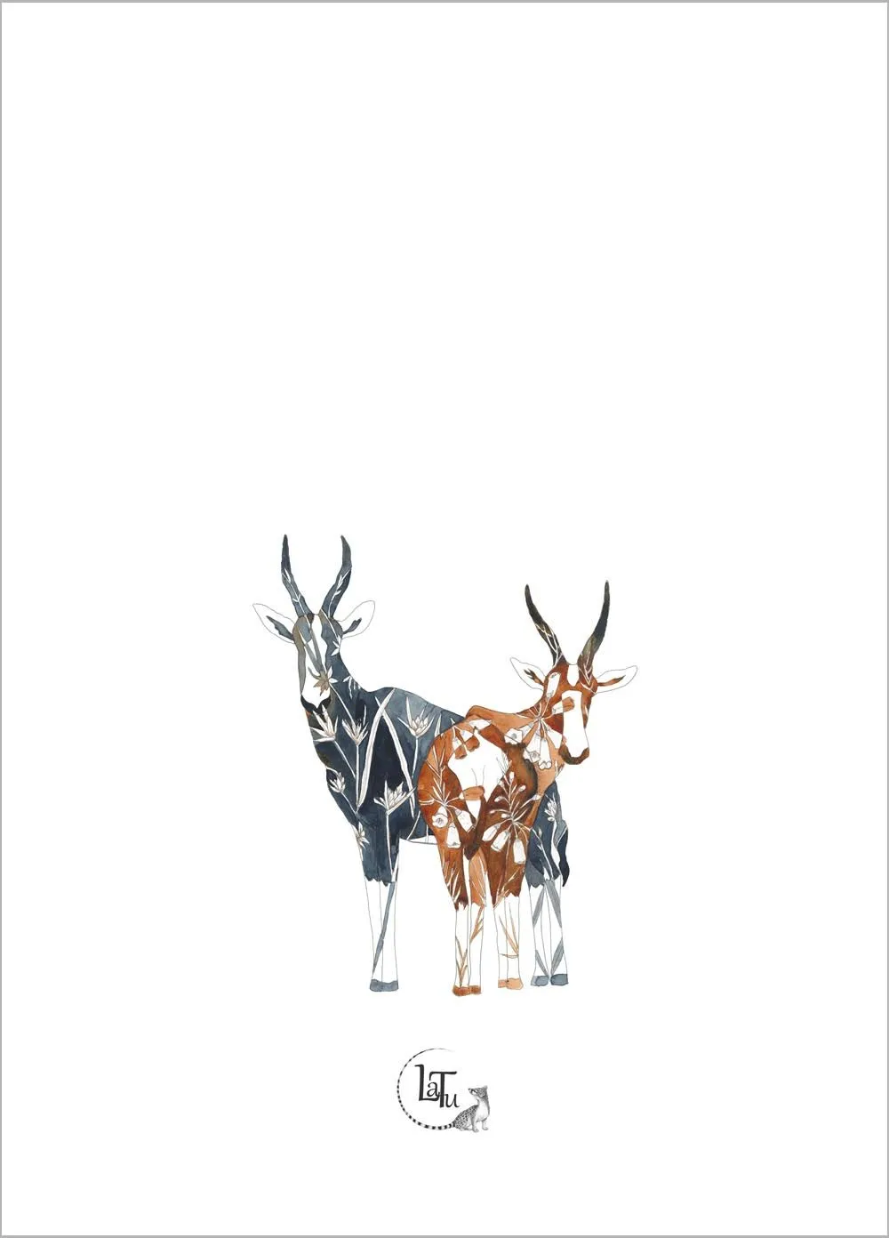Tea Towels - Bontebok