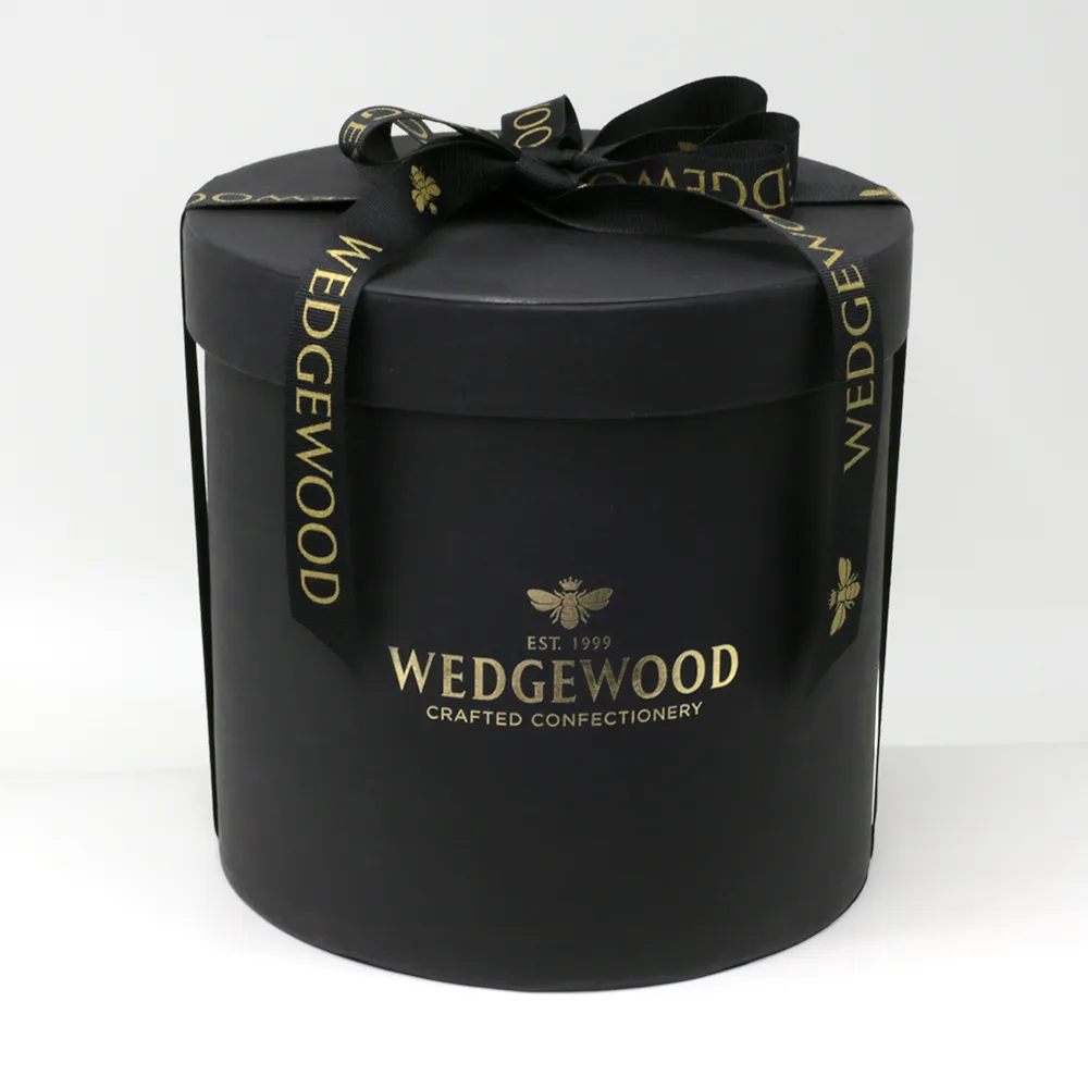 Assorted Black Medium Hat Box