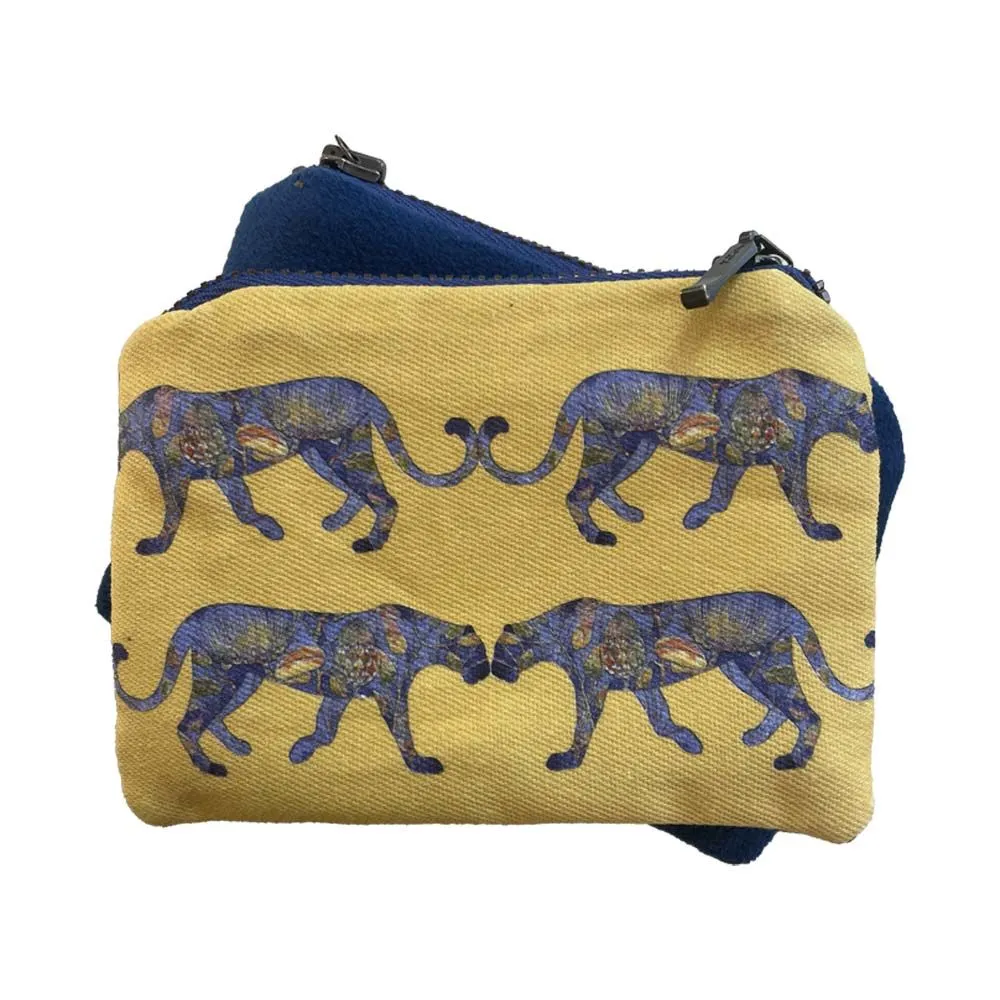 Coin Purse: Leopards