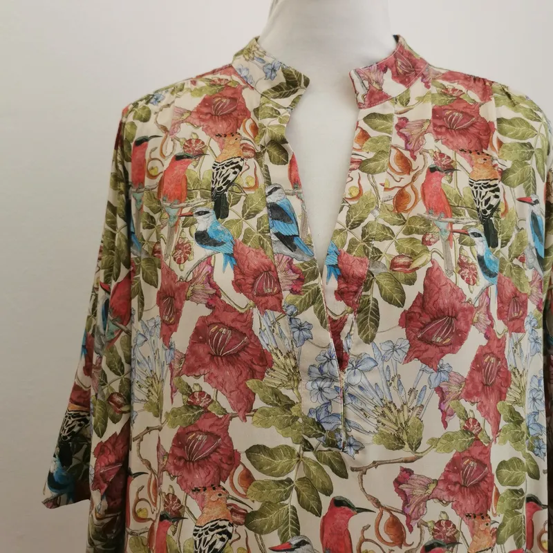 Shirt dress ~ Kruger Birds - Image 3