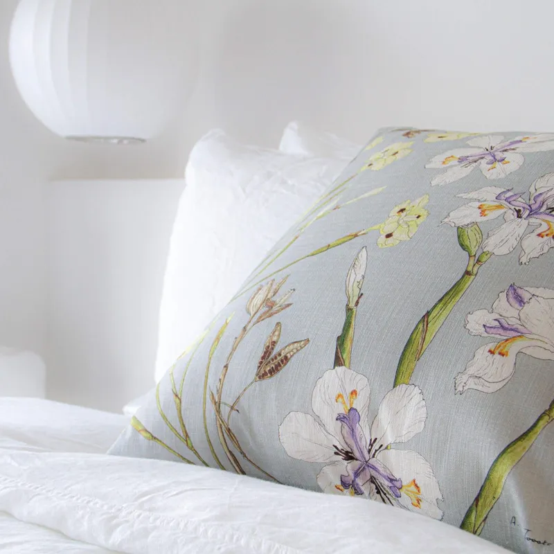 Wild Iris Scatter Cushion Cover - Image 1