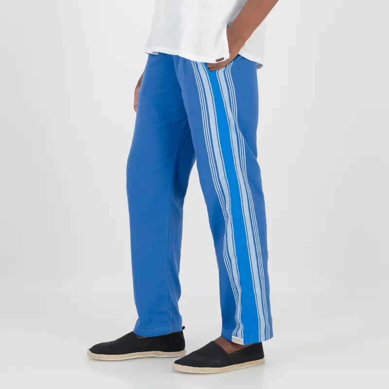 Regular Fit Trousers - Navy Blue - Image 1