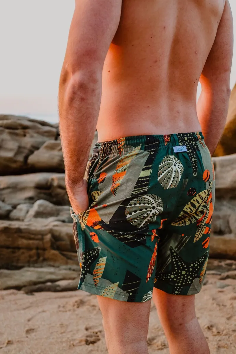 Men’s Elasticated Board Shorts - Image 2