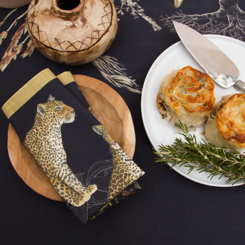 Napkins ~ Midnight Elegance - Image 1