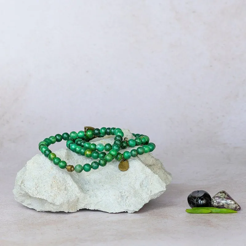 African Jade Bracelet - Image 8