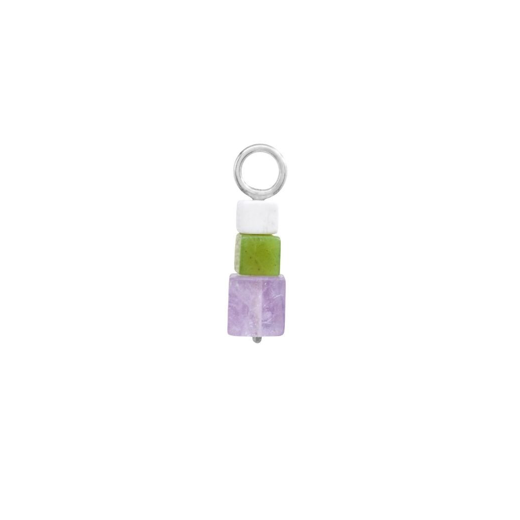 Karoo Cubes Hoop Charm