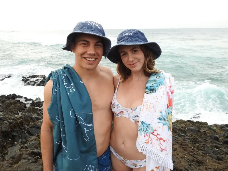 Embroidered Wide Brim Hat - Image 2