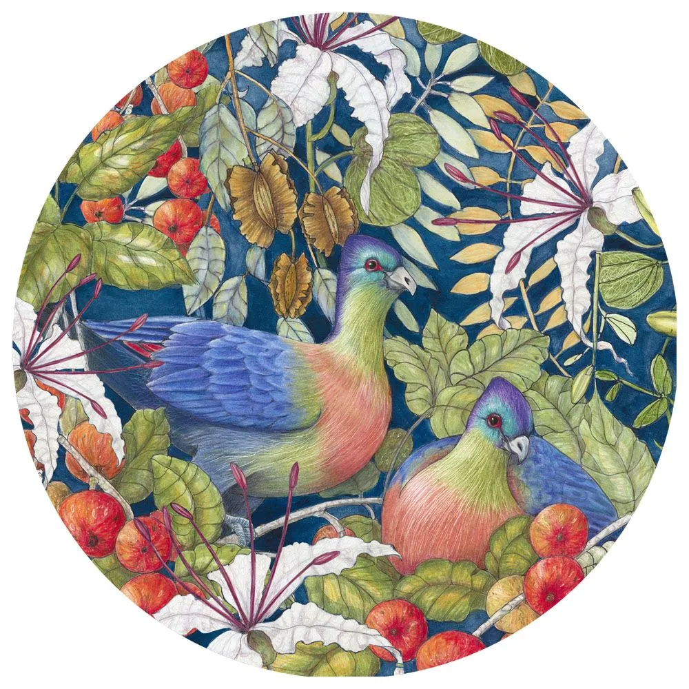 Coasters - Bauhinia Blues