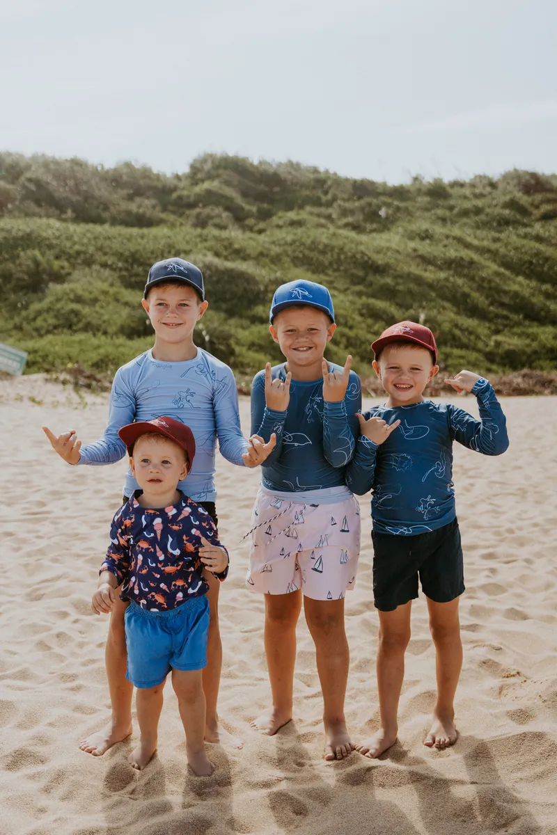 Kids UV Protected Rash Vests - Image 2