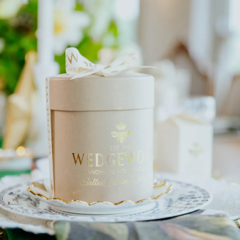 Salted Caramel Gold Small Hat Box - Image 4