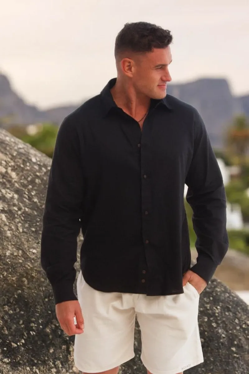 Long Sleeve Shirt - Black - Image 1