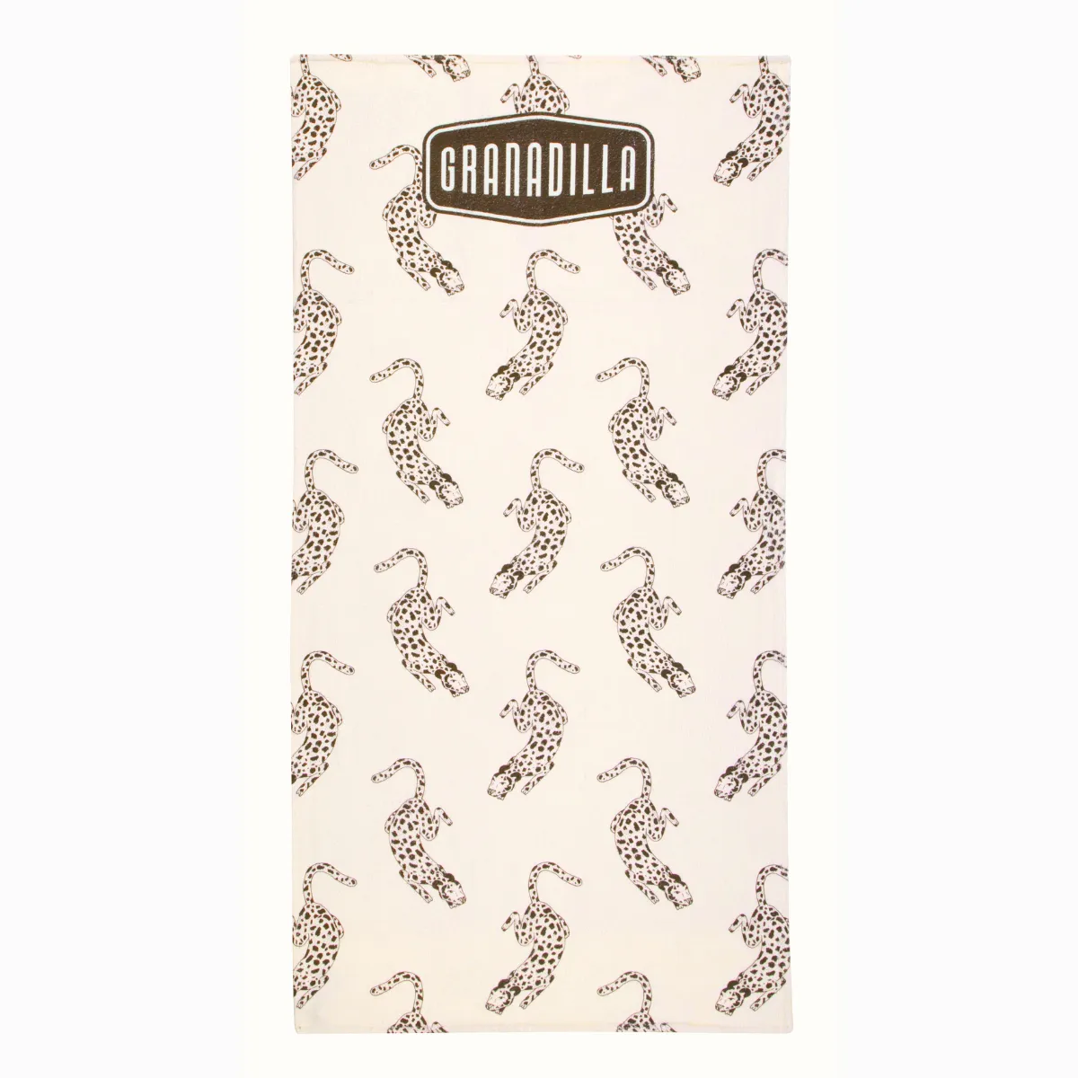Beach Towel | Leopard / Cream