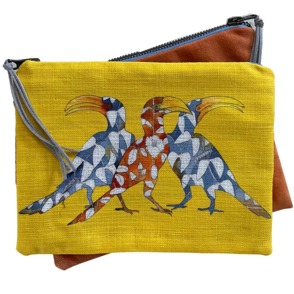 Accessory Bag: Hornbills