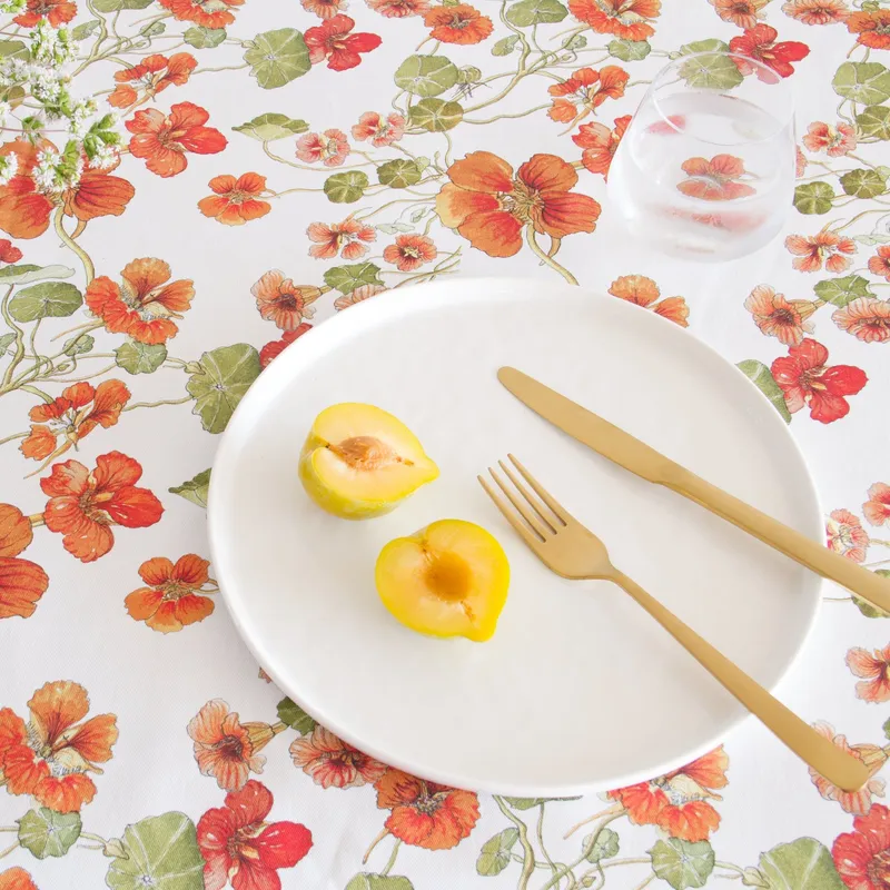 Nasturtium Tablecloth - Image 1